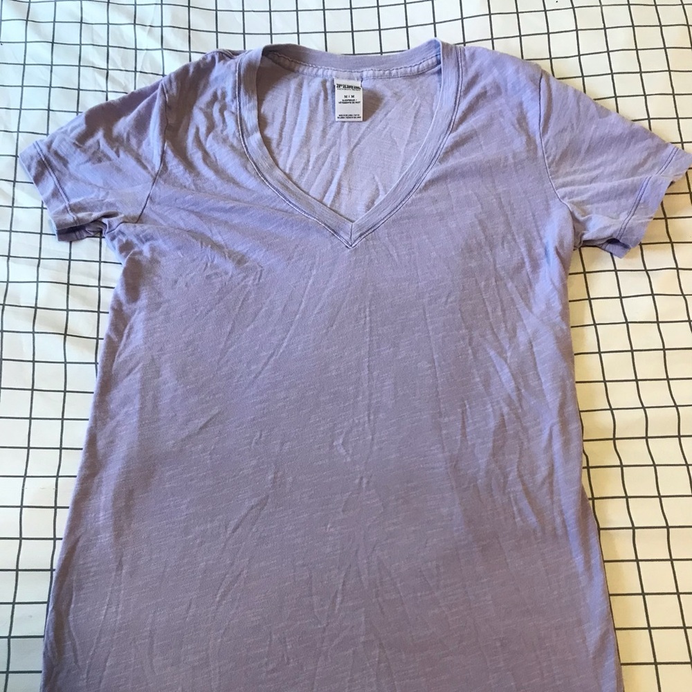 Victoria’s Secret Pink Vneck Top Lavender M